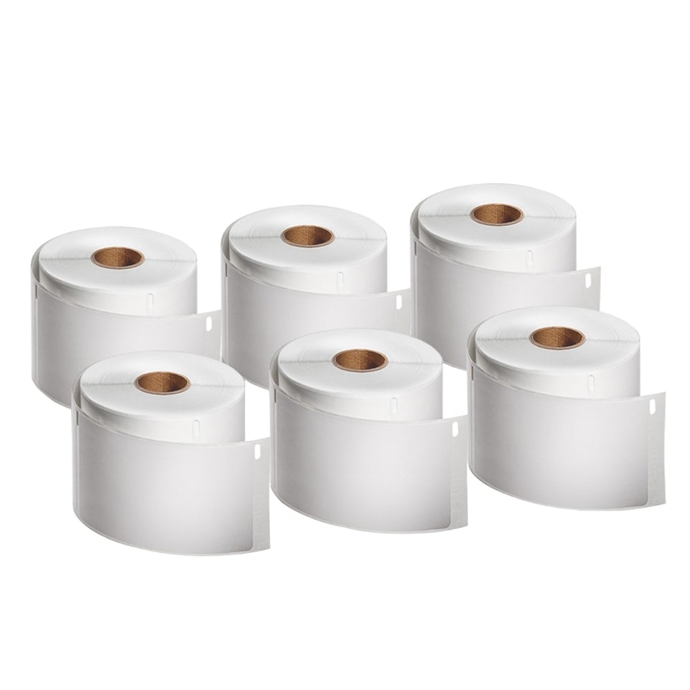 DYMO Standard Shipping Labels For LabelWriter Label Printers, 2 5/16in x 4in, White, 300 Labels Per Roll, Pack Of 6 Rolls MPN:2050765