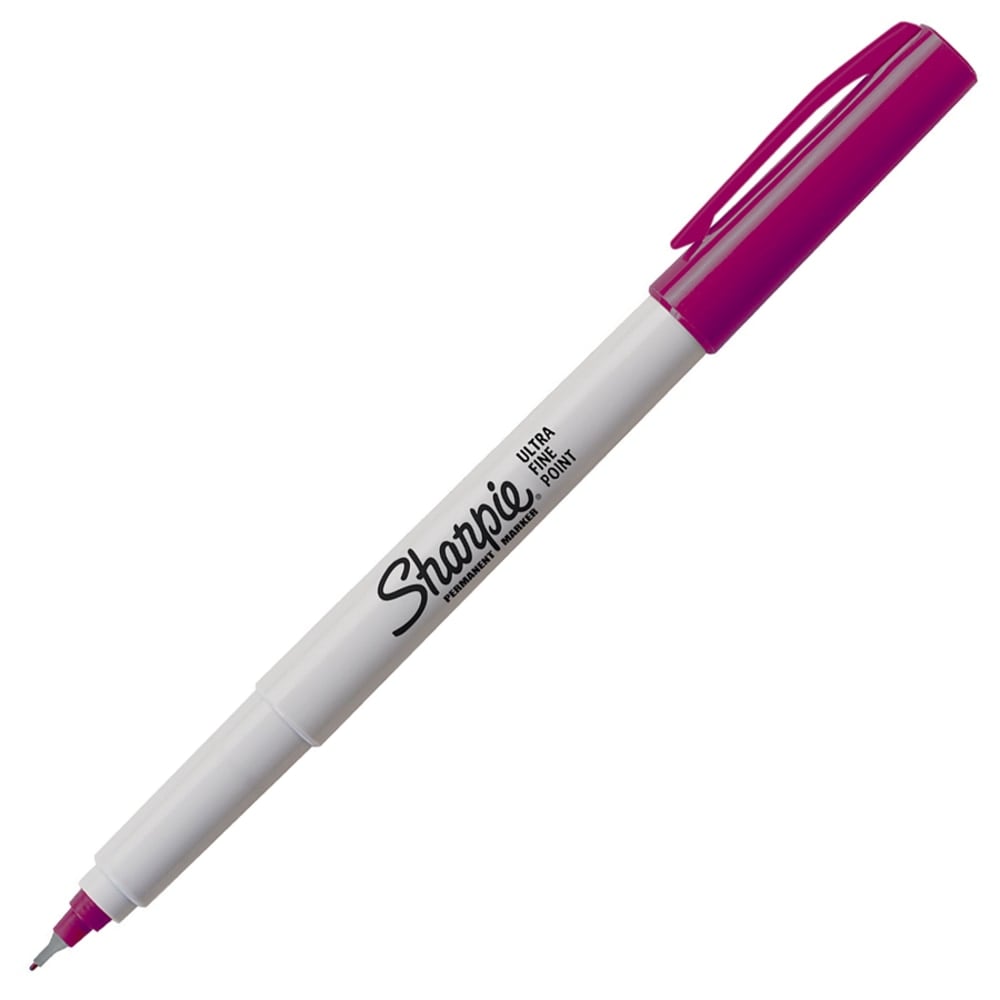 Sharpie Permanent Ultra-Fine Point Marker, Berry (Min Order Qty 52) MPN:37245