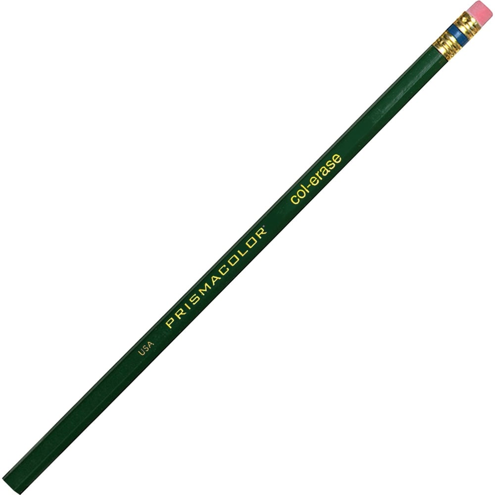 Prismacolor Col-Erase Pencils, Green, Box of 12 (Min Order Qty 5) MPN:20046