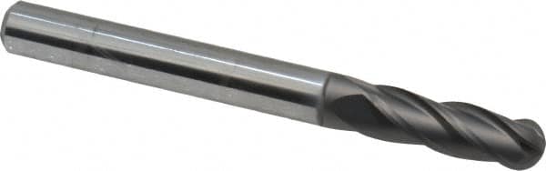 Ball End Mill: 0.25