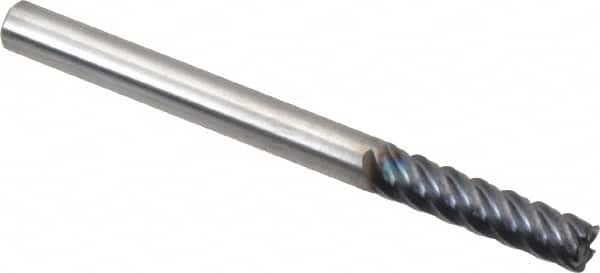 Corner Radius End Mill: 1/8