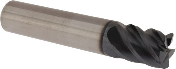 Corner Radius End Mill: 3/8