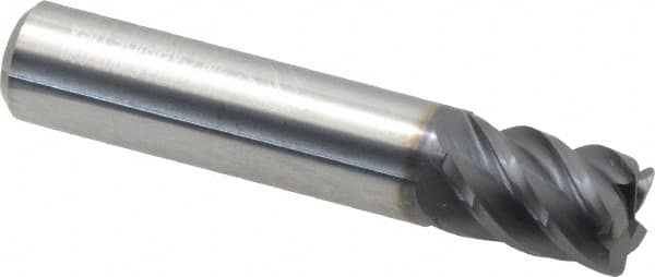 Corner Radius End Mill: 3/8