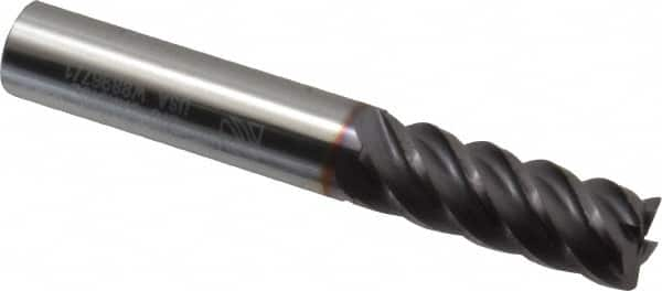 Corner Radius End Mill: 3/8