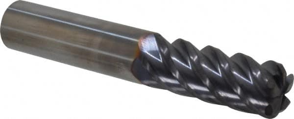 Corner Radius End Mill: 1/2