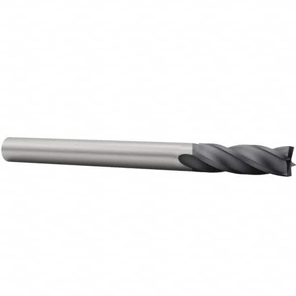 Corner Radius End Mill: 1/4