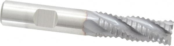 Square End Mill: 1/2'' Dia, 1-1/4'' LOC, 1/2'' Shank Dia, 3-1/4'' OAL, 4 Flutes, Cobalt MPN:17014090