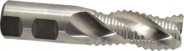 Square End Mill: 1'' Dia, 2'' LOC, 1'' Shank Dia, 4-1/2'' OAL, 3 Flutes, Cobalt MPN:17014625