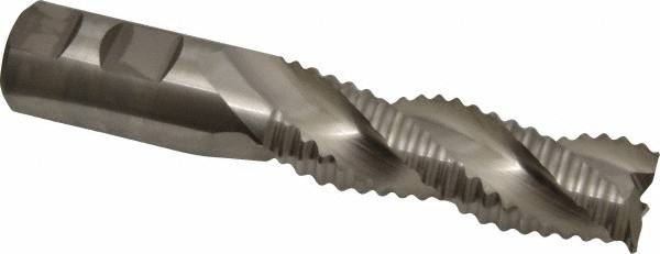 Square End Mill: 1'' Dia, 3'' LOC, 1'' Shank Dia, 5-1/2'' OAL, 3 Flutes, Cobalt MPN:17014629