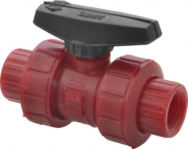 True Union Manual Ball Valve: 1/2