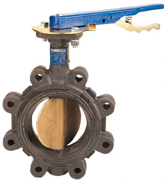 Manual Lug Butterfly Valve: 2-1/2