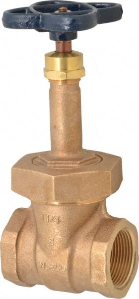 Gate Valve: Rising Stem, 1-1/4