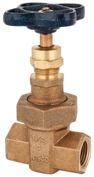 Gate Valve: Non-Rising Stem, Threaded, Bronze MPN:NL2IS06