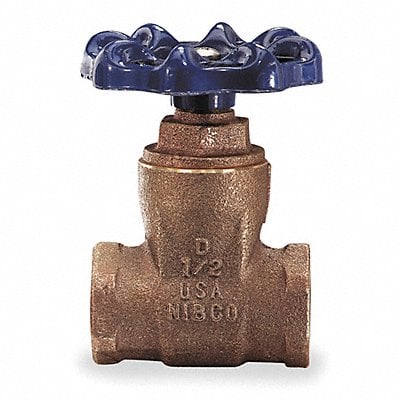 Gate Valve 1-1/2 in FNPT Bronze MPN:T29 1 1/2