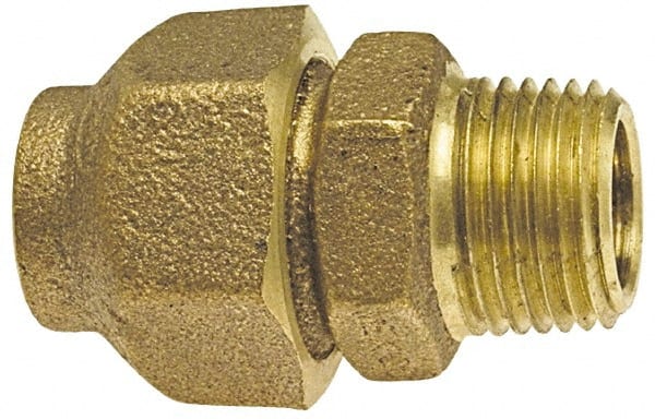 Cast Copper Pipe Flared Adapter: 1/2