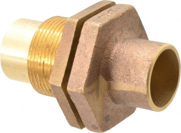 Cast Copper Pipe Bulkhead: 1