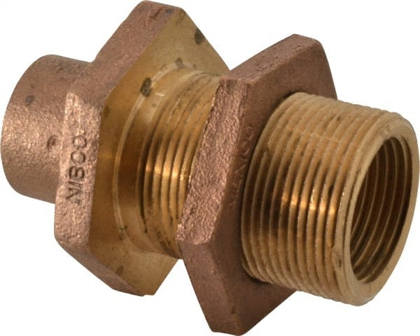 Cast Copper Pipe Bulkhead: 1