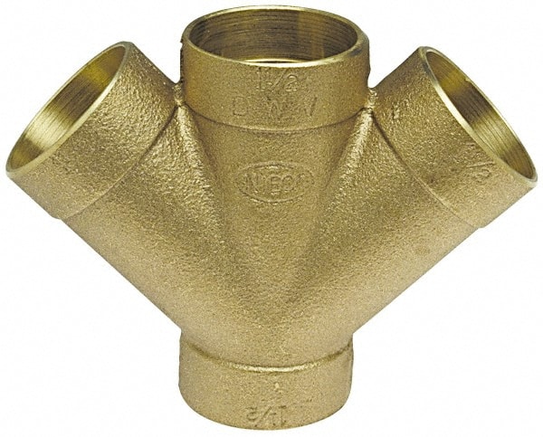 Drain, Waste & Vent Pipe Fitting: 2