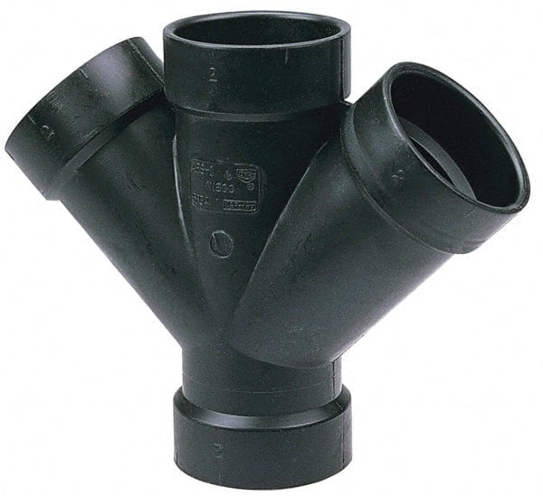 Drain, Waste & Vent Pipe Fitting: 3 x 3 x 2 x 2