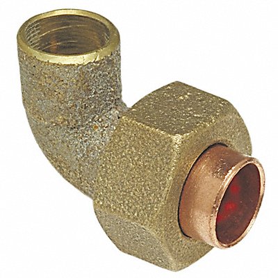 Union Elbow 90 Deg Cast Bronze 3/4 CxC MPN:7076 3/4