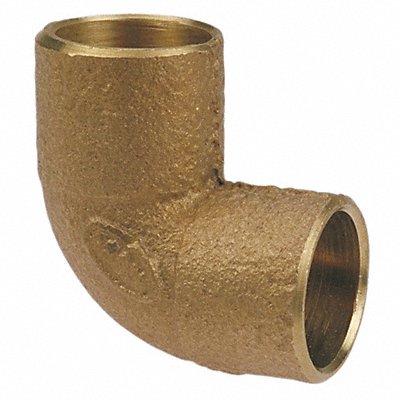 Reducing Elbow Cast Bronze 1-1/2 x1 CxC MPN:707R 11/2X1