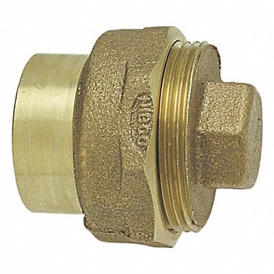 Pug Cast Brass 2 Tube FTGxCleanout MPN:816 2