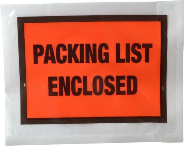 Packing Slip Envelope: Packing List Enclosed, 1,000 Pc MPN:PPE5BL