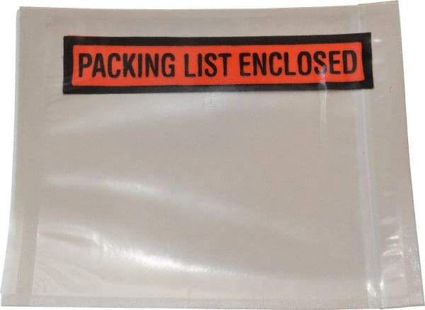 Packing Slip Envelope: Packing List Enclosed, 1,000 Pc MPN:PPE6BL