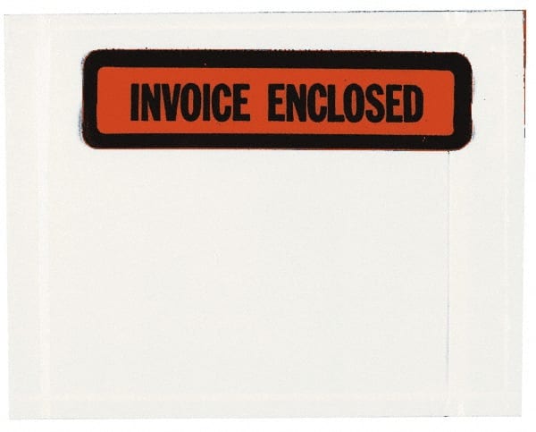 Packing Slip Envelope: Invoice Enclosed, 1,000 Pc MPN:PPE7BL