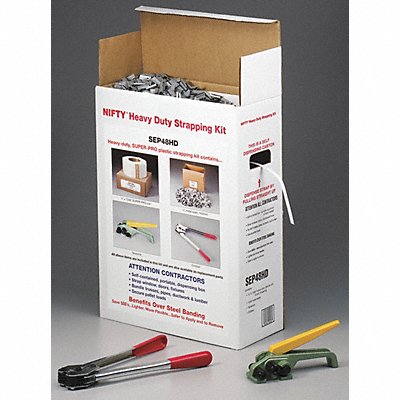 Heavy Duty Jumbo Poly Strapping Kit MPN:SEP48HD