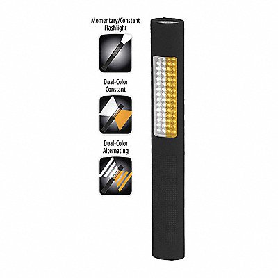 Flshlght SafetyLight LED Blk Polym 150lm MPN:NSP-1176