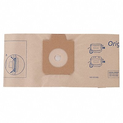 Vacuum Bag Paper 2-Ply Reusable PK10 MPN:1407015040