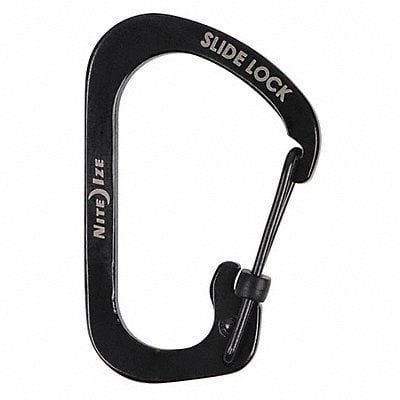 Locking Carabiner Clip Black 1-3/32 in MPN:CSL2-01-R6