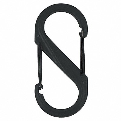 Carabiner Clip 3-1/2 in Plastic Black MPN:SBP4-03-01BG