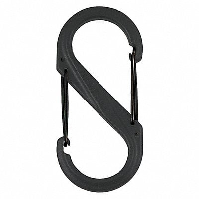 Carabiner Clip 8 in Glass Filled Nylon MPN:SBP8-03-01BG