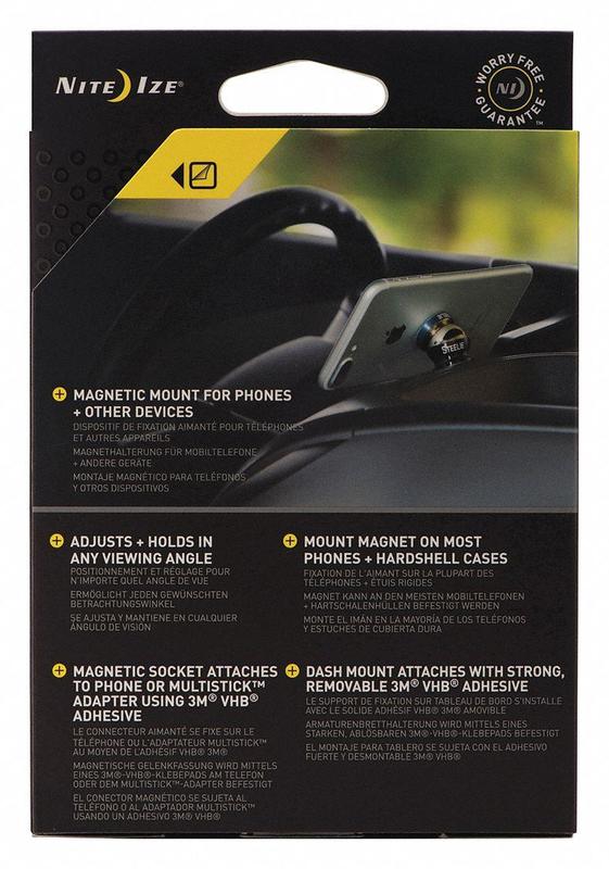 Cell Phone Car Mount Kit Black MPN:STCKP-01-R8