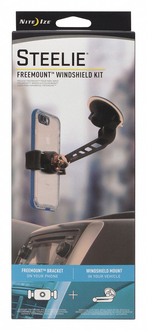 Cell Phone Car Mount Kit Black MPN:STFWK-01-R8