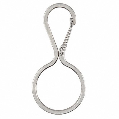 Carabiner Key Clip Silver 11/16 in MPN:KIC-11-R3