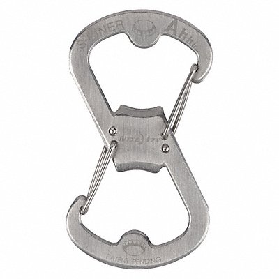 S-Biner Key Clip Silver Texture 2 in MPN:SBO-03-11