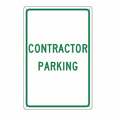 Contractor Parking Sign MPN:TM50G