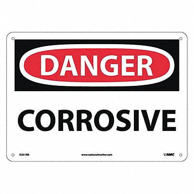 Danger Corrosive Sign MPN:D251RB