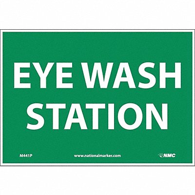 Eye Wash Station Sign MPN:M441P