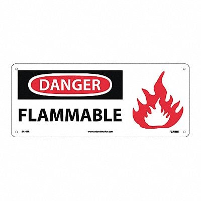 Danger Flammable Sign MPN:SA103R