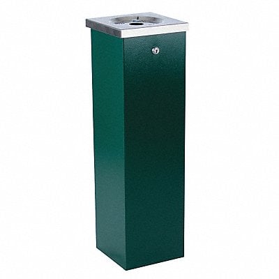 Cigarette Receptacle 1-3/4 gal Green MPN:FLT03