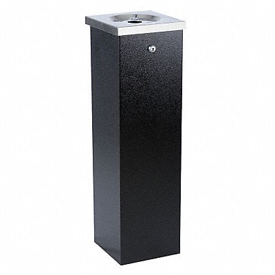 Cigarette Receptacle 1-3/4 gal Black MPN:FLT04