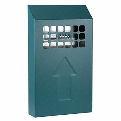 Cigarette Receptacle 1/2 gal Green MPN:NBB03