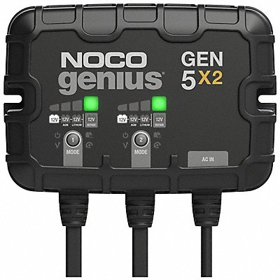 Battery Charger 10 A Input 6 ft L Cable MPN:GEN5X2