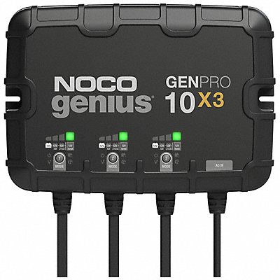 Battery Charger 30 A Input 6 ft L Cable MPN:GENPRO10X3