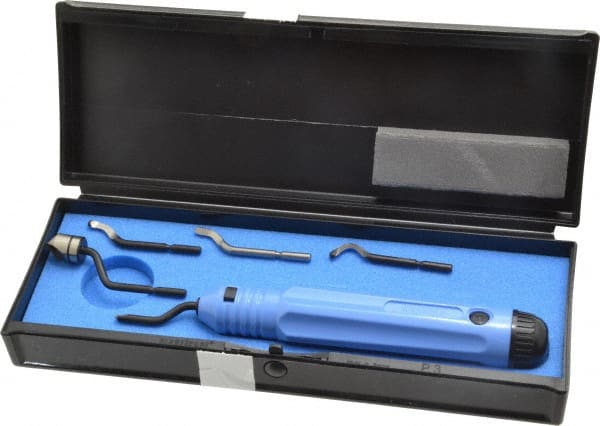 Hand Deburring Tool Set: 6 Pc, High Speed Steel MPN:RD2001