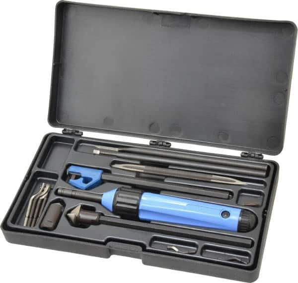 Hand Deburring Tool Set: 18 Pc, High Speed Steel MPN:UK 3000